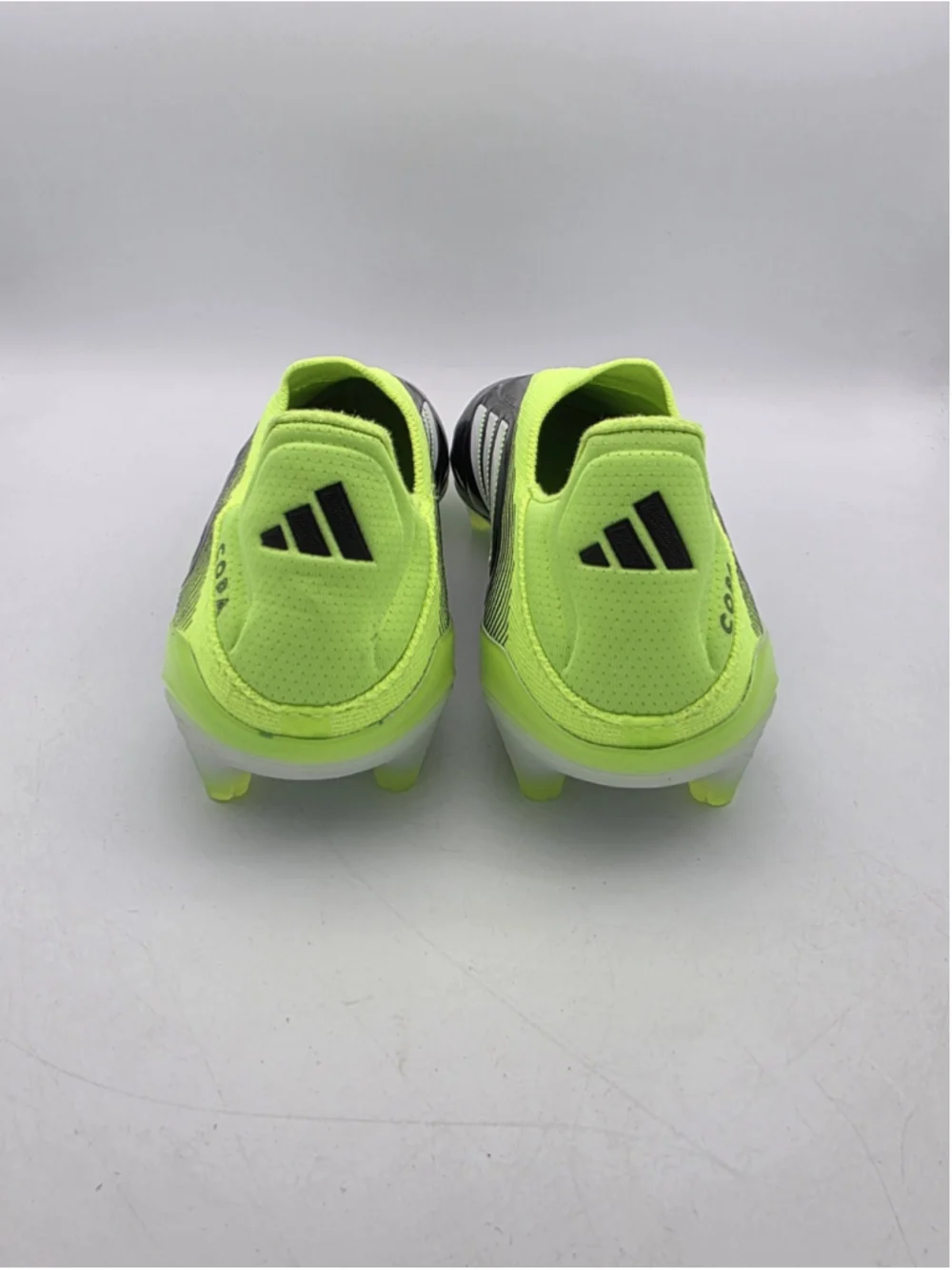 Adidas Copa Pure 3 Elite Mens Sz 9.5 Laceless FG Soccer Cleats Volt Black JH6302